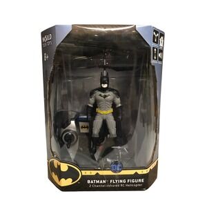 World Tech Toys DC Batman Flying Figure 2 Channel Infrared RC Helicopter 33215